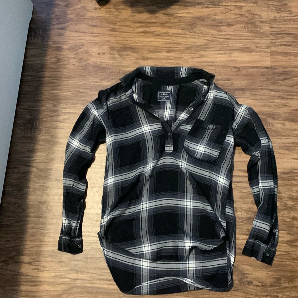 abercrombie & fitch flannel